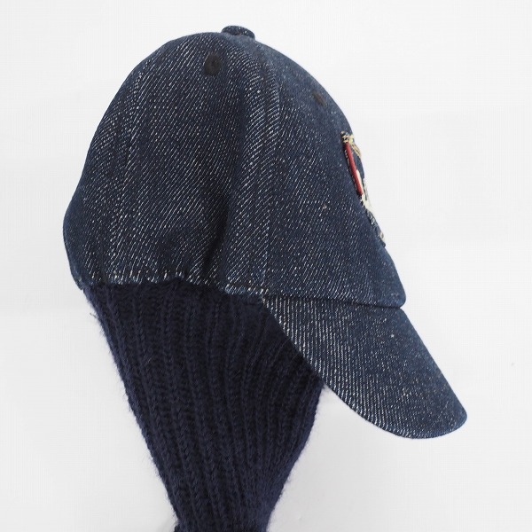 実際に弊社で買取させて頂いたEVISU GOLF/エヴィスゴルフ/エビス デニム  キャップ型 ドライバー/1w用ヘッドカバーの画像 2枚目