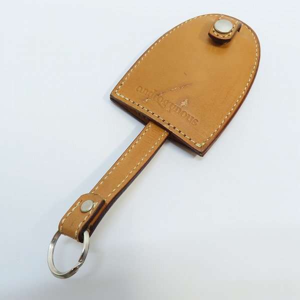 実際に弊社で買取させて頂いたandrogynous/アンドロジナス レザーキーリング 