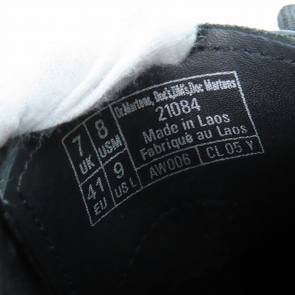 実際に弊社で買取させて頂いたDr.Martens/ドクターマーチン ローカット 3ホールシューズ 21084/UK7の画像 5枚目