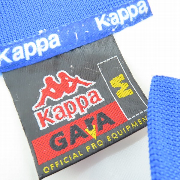 実際に弊社で買取させて頂いたKappa/カッパー 1999年 イタリア代表 アウェイ ユニフォーム /Mの画像 2枚目