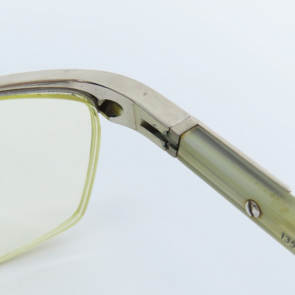 実際に弊社で買取させて頂いたCartier/カルティエ  度入り眼鏡/メガネフレーム/アイウェア チタン A75258の画像 4枚目