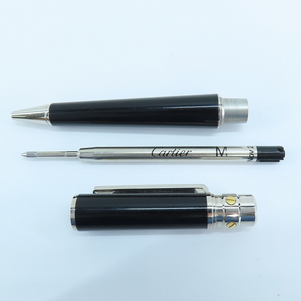 実際に弊社で買取させて頂いたCartier/カルティエ Santos de Cartier ballpoint pen/サントス ドゥ ボールペンの画像 4枚目