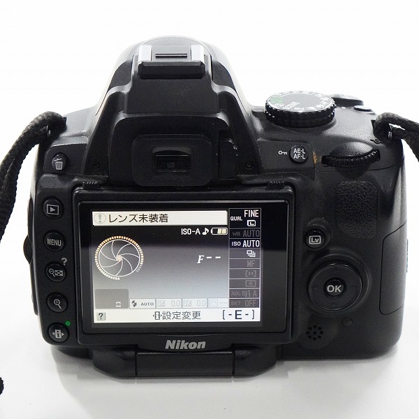 実際に弊社で買取させて頂いたNikon/ニコン D5000 ボディ デジタル一眼レフカメラ 簡易動作確認済みの画像 4枚目