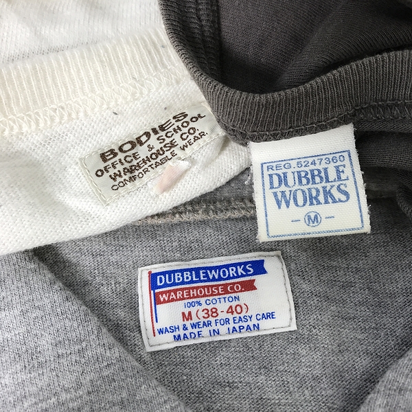 実際に弊社で買取させて頂いた【おまとめ】WAREHOUSE/ウエアハウス/DUBBLE WORKS/ダブルワークス プリントTシャツ 等の画像 2枚目