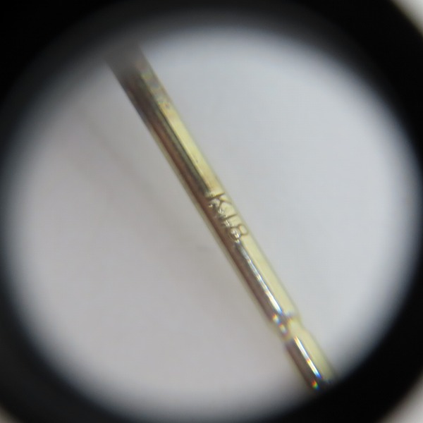 実際に弊社で買取させて頂いた【ギャラ付き】KONRON/コンロン ベビースカル ピアスの画像 8枚目