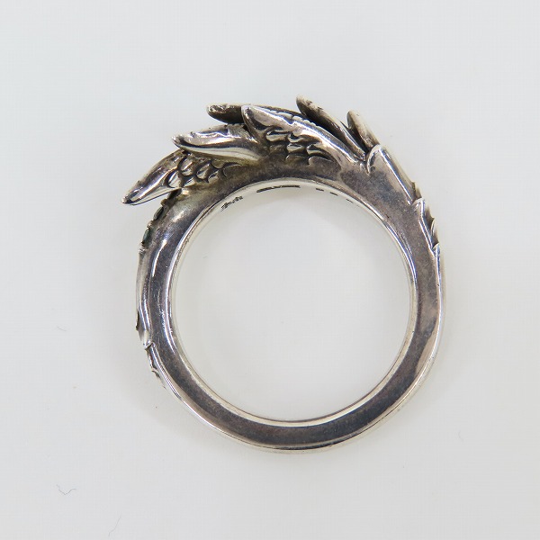 実際に弊社で買取させて頂いた【ギャラ付き】Bloody Mary/ブラッディマリー カナリア リング ストーン 15号の画像 5枚目