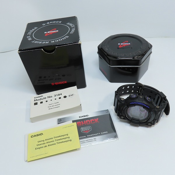 実際に弊社で買取させて頂いたG-SHOCK/Gショック FROGMAN/フロッグマン Men in Dark Purple メン イン ダーク パープル 海外モデル GF-1000BP-1DRの画像 7枚目