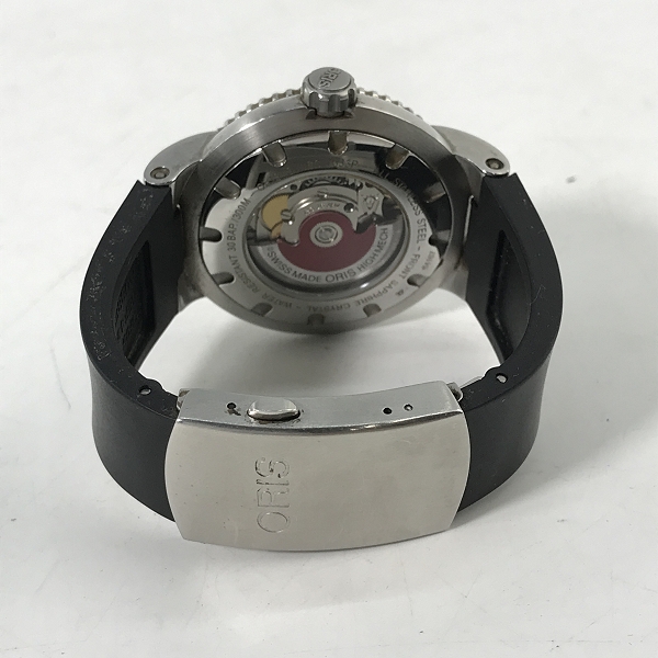 実際に弊社で買取させて頂いたORIS/オリス  Divers/ダイバーズ デイト 自動巻き 7533Pの画像 2枚目