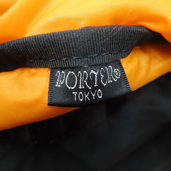 実際に弊社で買取させて頂いたPORTER/ポーター TANKER/タンカー ワンショルダー ボディバッグ ブラックの画像 5枚目