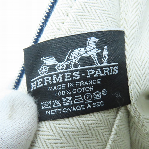 実際に弊社で買取させて頂いたHERMES/エルメス ブリッド アブラック PM ハンドバッグの画像 4枚目