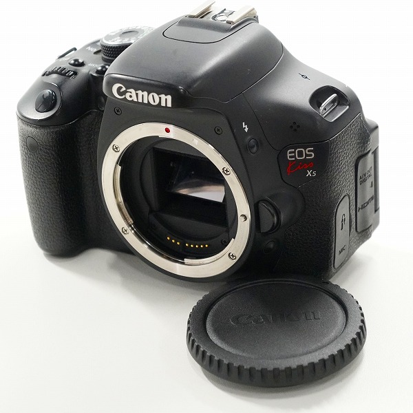 実際に弊社で買取させて頂いたCanon/キャノン DS126311 EOS kiss X5 デジタル一眼レフカメラ ボディ 簡易動作確認済み