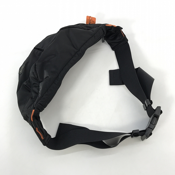 実際に弊社で買取させて頂いた【未使用】PORTER/ポーター TANKER WAIST BAG (L) タンカー ウエストバッグ L ブラック/622-66628の画像 3枚目
