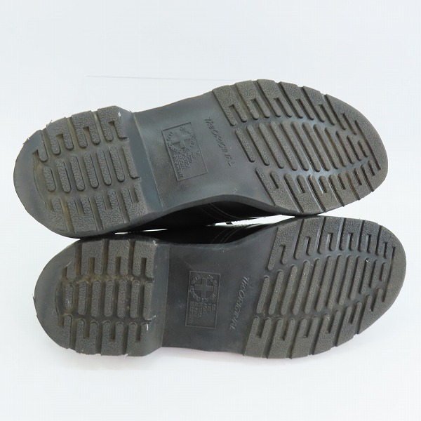 実際に弊社で買取させて頂いたDr.Martens/マーチン 3ホールシューズ ブラック UK8の画像 2枚目