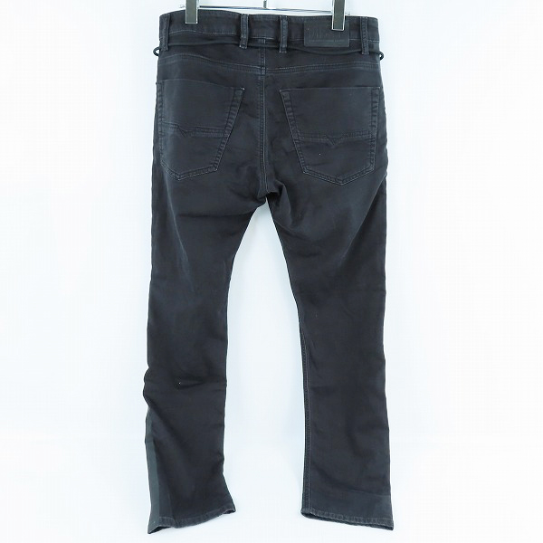 実際に弊社で買取させて頂いたDIESEL/ディーゼル ロゴ サイドライン ジョグジーンズ KROOLEY-X-SP1-NE/30の画像 1枚目