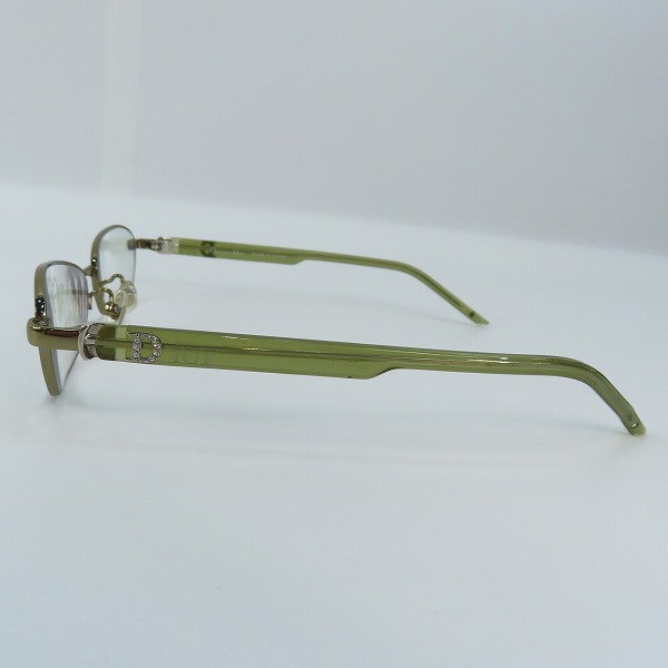 実際に弊社で買取させて頂いたChristian Dior/クリスチャンディオール 度入り眼鏡/メガネフレーム CD-7535Jの画像 1枚目