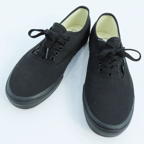 実際に弊社で買取させて頂いたVANS/バンズ Authentic/オーセンティック ローカット スニーカー/シューズ ブラック 508731/28.5
