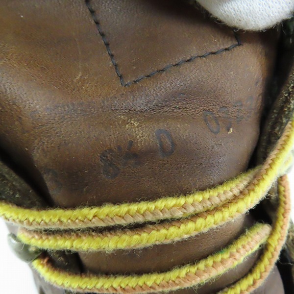 実際に弊社で買取させて頂いたRED WING/レッドウィング ロガーブーツ Z41 PT91 8.5Dの画像 6枚目