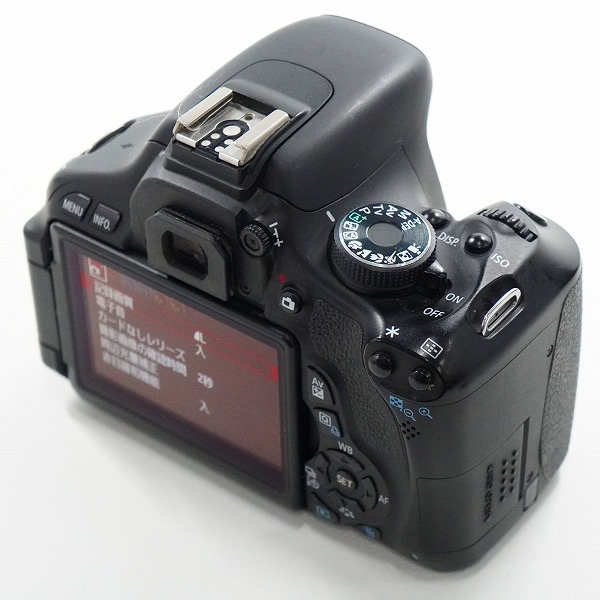 実際に弊社で買取させて頂いたCanon/キャノン DS126311 EOS kiss X5 デジタル一眼レフカメラ ボディ 簡易動作確認済みの画像 2枚目