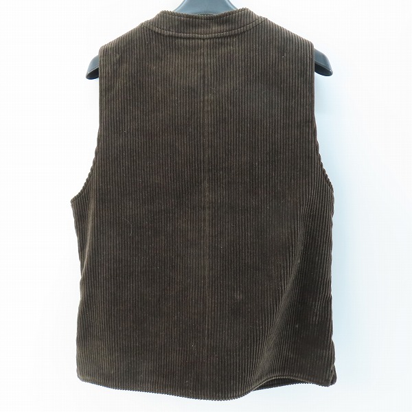 実際に弊社で買取させて頂いたA VONTADE/アボンタージ コーデュロイ ベスト Sの画像 1枚目