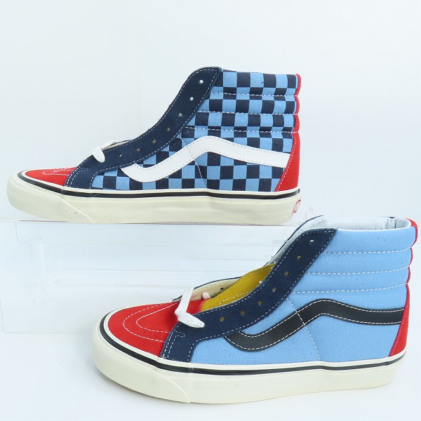 実際に弊社で買取させて頂いた【未使用】VANS/バンズ SK8-HI REISSUE 38/ 50th Anniversary/50周年記念 ハイカットスニーカー VN0A2XS1JSN/721277/26.5の画像 3枚目