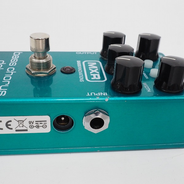 実際に弊社で買取させて頂いたMXR/エムエックスアール bass chorus deluxe コーラス エフェクター【動作確認済】の画像 2枚目