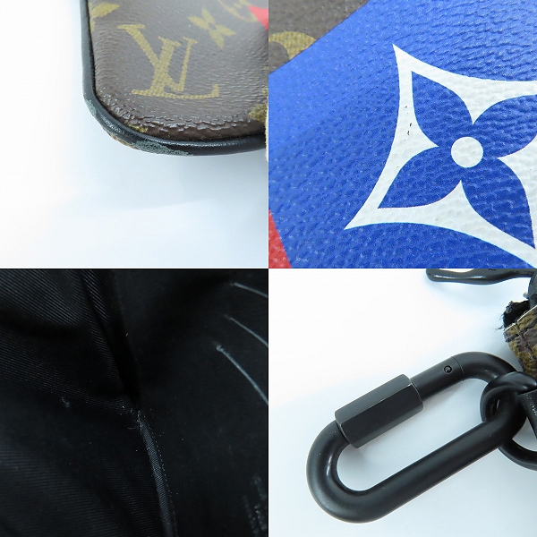 実際に弊社で買取させて頂いたLOUIS VUITTON/ルイヴィトン ジップドポーチ MM M67814の画像 6枚目