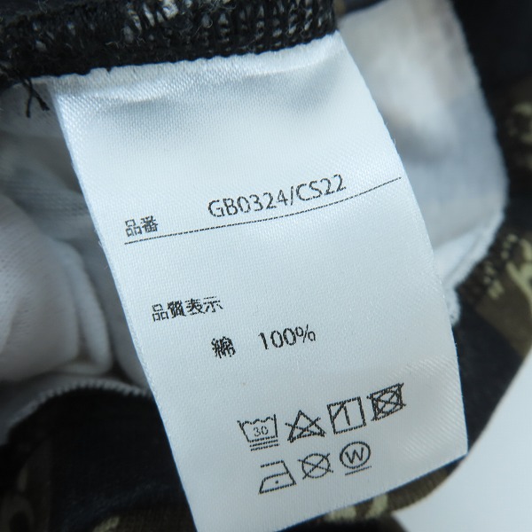 実際に弊社で買取させて頂いたglamb/グラム Monogram Long Sleeves/モノグラムロングスリーブ Ｔシャツ GB0324-CS22/Mの画像 3枚目