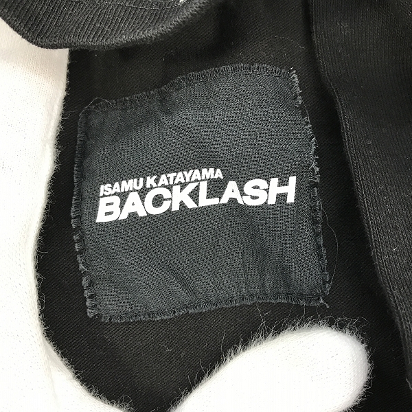 実際に弊社で買取させて頂いたBACKLASH/バックラッシュ ストレッチフーディジップパーカー 1750-02/Sの画像 2枚目