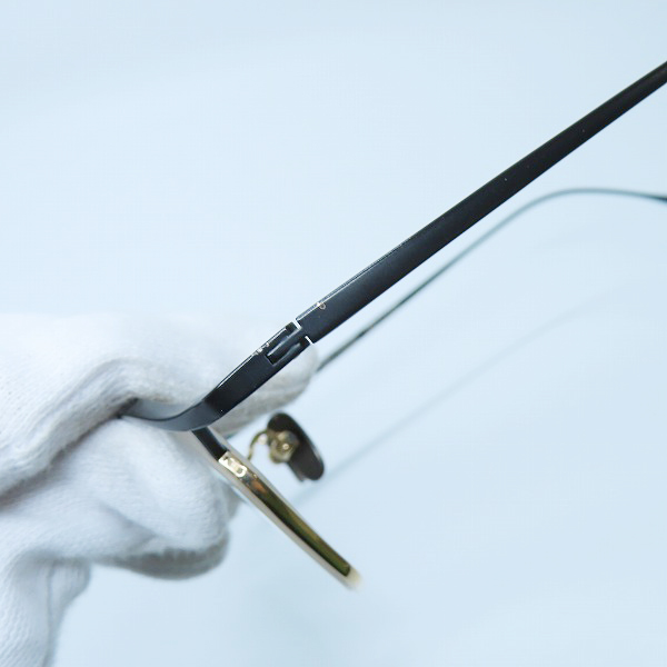 実際に弊社で買取させて頂いたTitanos×FACTORY900/チタノス×ファクトリー900 度入り眼鏡フレーム/アイウェア MF-002の画像 7枚目