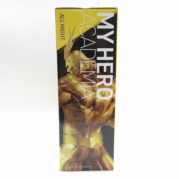 実際に弊社で買取させて頂いた(1)【未開封】一番くじ 僕のヒーローアカデミア VS ラストワン賞 オールマイト MASTERLISE EXTRA ゴールドver. フィギュアの画像 1枚目