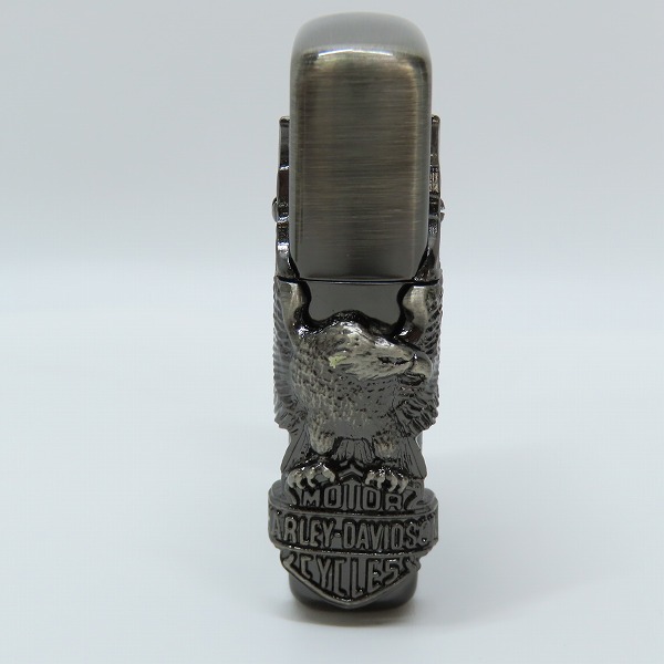 実際に弊社で買取させて頂いたZIPPO/ジッポー HARLEY-DAVIDSON ハーレーダビッドソン LIVE TO RIDE サイドメタル 1995年製の画像 3枚目