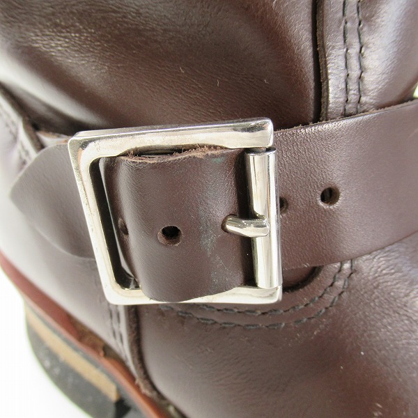 実際に弊社で買取させて頂いたRED WING/レッドウィング ENGINEER BOOTS/エンジニアブーツ チョコレートクロームレザー 2269 /7.5Dの画像 7枚目