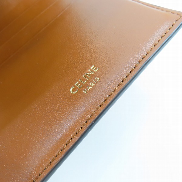 実際に弊社で買取させて頂いたCELINE/セリーヌ スモールトリフォールドウォレット 16/コンパクトウォレット 10F523の画像 5枚目