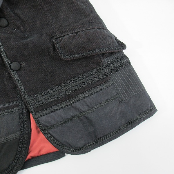 実際に弊社で買取させて頂いたJUNYA WATANABE COMME des GARCONS MAN/ジュンヤワタナベコムデギャルソンマン テーラードジャケット WP-J008/Sの画像 5枚目