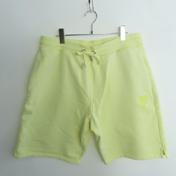 実際に弊社で買取させて頂いたami alexandre mattiussi/アミ アレクサンドルマテュッシ ハートロゴ刺繍/ショートパンツ E22HSO602.747/XL