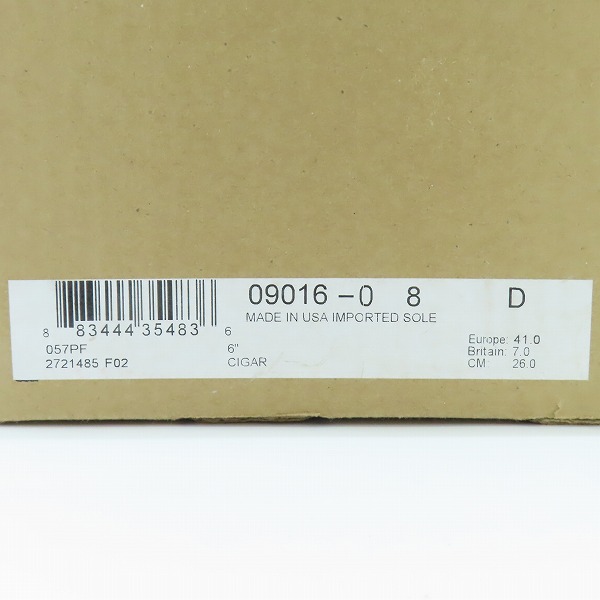 実際に弊社で買取させて頂いたRED WING/レッドウィング ベックマンブーツ 9016 /8Dの画像 9枚目