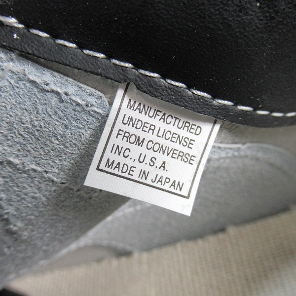 実際に弊社で買取させて頂いた【未使用】 CONVERSE/コンバース MADE IN JAPAN/メイドインジャパン/日本製 ONE STAR/ワンスター/9.5の画像 5枚目