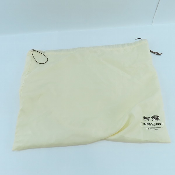 実際に弊社で買取させて頂いたCOACH/コーチ トートバッグ レザー ハンドバッグ レザー レガシー タッセル付き/24201の画像 9枚目