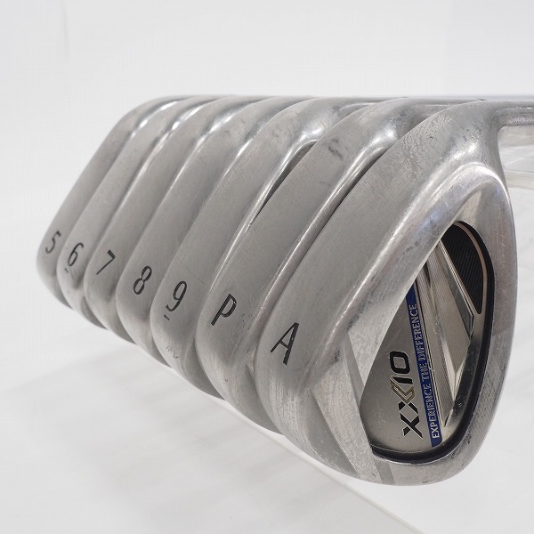 実際に弊社で買取させて頂いたDUNLOP/ダンロップ XXIO 11/ゼクシオ イレブン アイアン ＃5~9.P,Aw 7本セット N.S.PRO 860GH D.S.T. FLEX:R