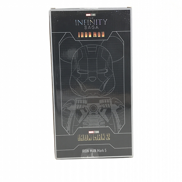 実際に弊社で買取させて頂いた【未開封】Happyくじ MARVEL Infinity SAGA IRON MAN L@ST賞 BE@RBRICK ベアブリック 400% アイアンマン マーク5の画像 2枚目