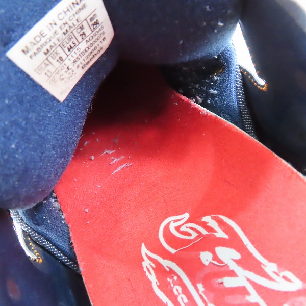 実際に弊社で買取させて頂いたReebok×ZOZOTOWN/リーボック×ゾゾタウン INSTAPUMP FURY/インスタポンプフューリー 10周年記念 デニム AQ9345/29の画像 6枚目