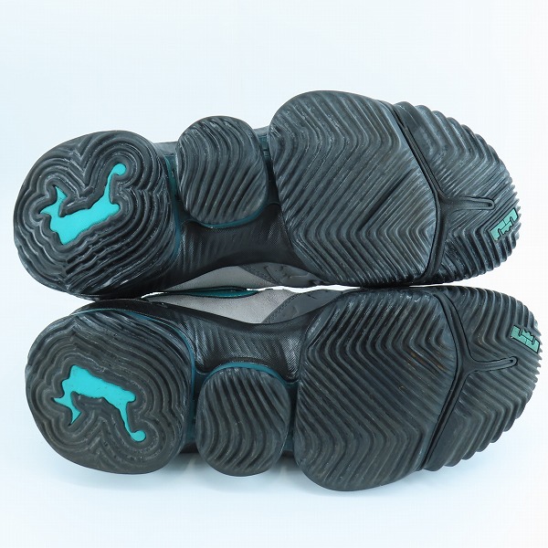 実際に弊社で買取させて頂いたATMOS×NIKE/アトモス×ナイキ LEBRON XVI LOW AC Clear Jade レブロン16 クリアジェイド CD9471-003/26の画像 2枚目
