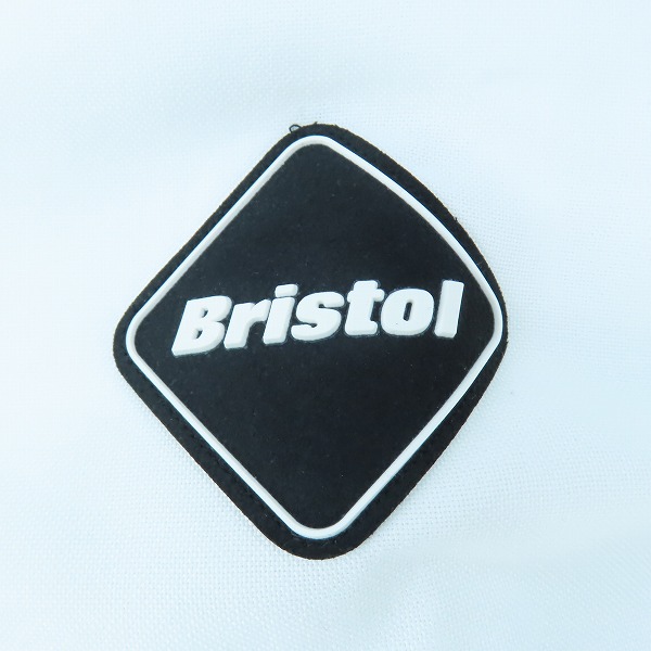 実際に弊社で買取させて頂いた【未使用】F.C.Real Bristol/エフシーレアルブリストル 長袖シャツ ホワイト/23AW/FCRB232073/XLの画像 4枚目