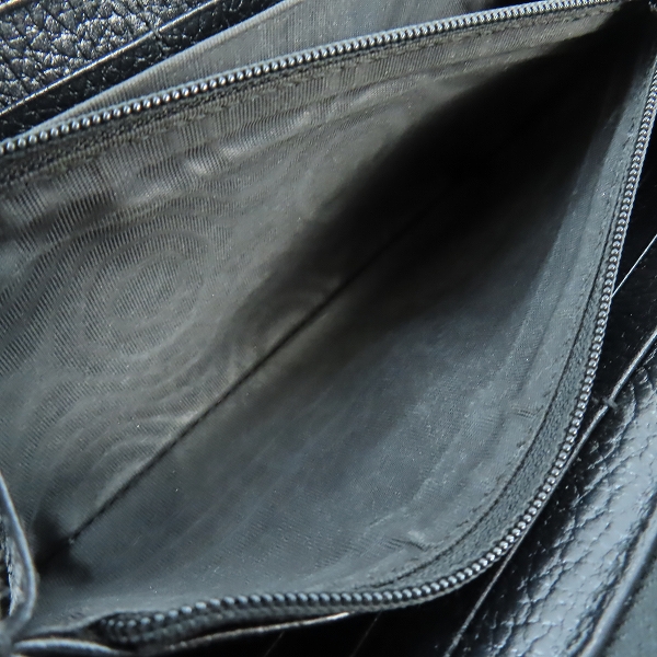 実際に弊社で買取させて頂いたGUCCI/グッチ GGマーモント ラウンドジップ 長財布/ロングウォレットの画像 4枚目