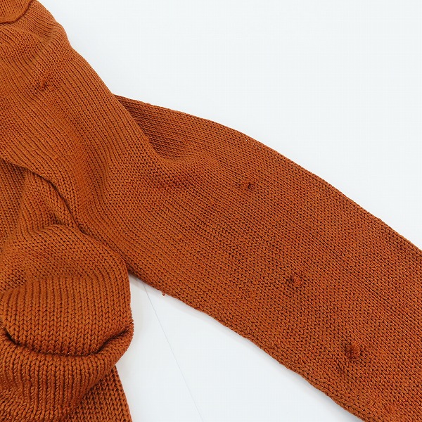 実際に弊社で買取させて頂いたMAATEE&SONS/マーティーアンドサンズ シルク カーディガン MT3103-0101/1の画像 6枚目