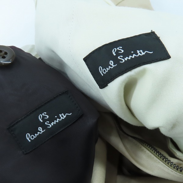実際に弊社で買取させて頂いたPS Paul Smith/ピーエス ポールスミス テーラードジャケット/パンツ/セットアップスーツ Mの画像 3枚目