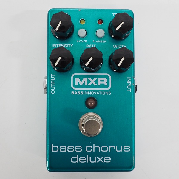 実際に弊社で買取させて頂いたMXR/エムエックスアール bass chorus deluxe コーラス エフェクター【動作確認済】