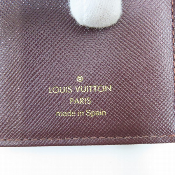 実際に弊社で買取させて頂いたLOUIS VUITTON/ルイヴィトン アジェンダPM モノグラム ミニ 手帳カバー R20912の画像 4枚目