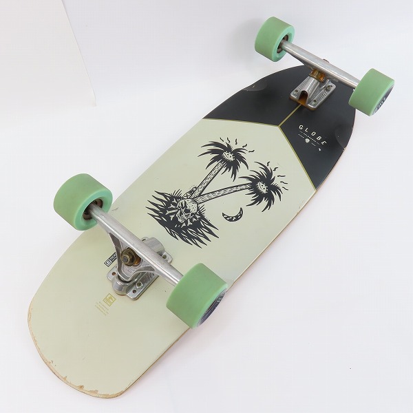 実際に弊社で買取させて頂いたGLOBE/グローブ スカル/ヤシ スケートボード/クルーザー/サーフスケート