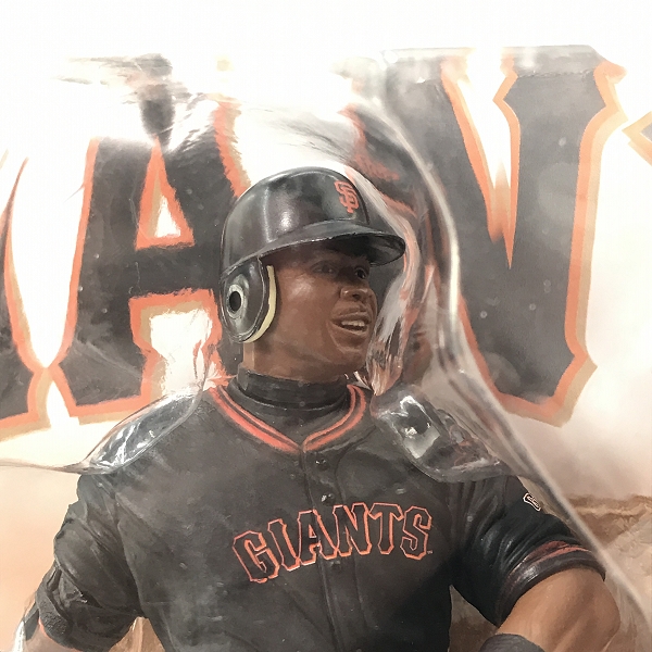 実際に弊社で買取させて頂いた【未開封】McFARLANE TOYS/マクファーレントイズ サンフランシスコ・ジャイアンツ BARRY BONDS フィギュア 2点セットの画像 5枚目